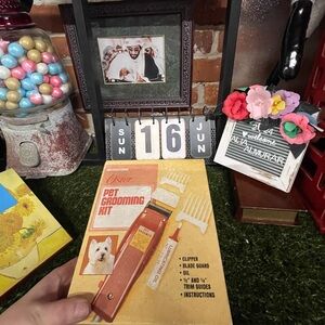 Vintage Oster Pet Grooming Kit Clippers Adjustable Tested & Working